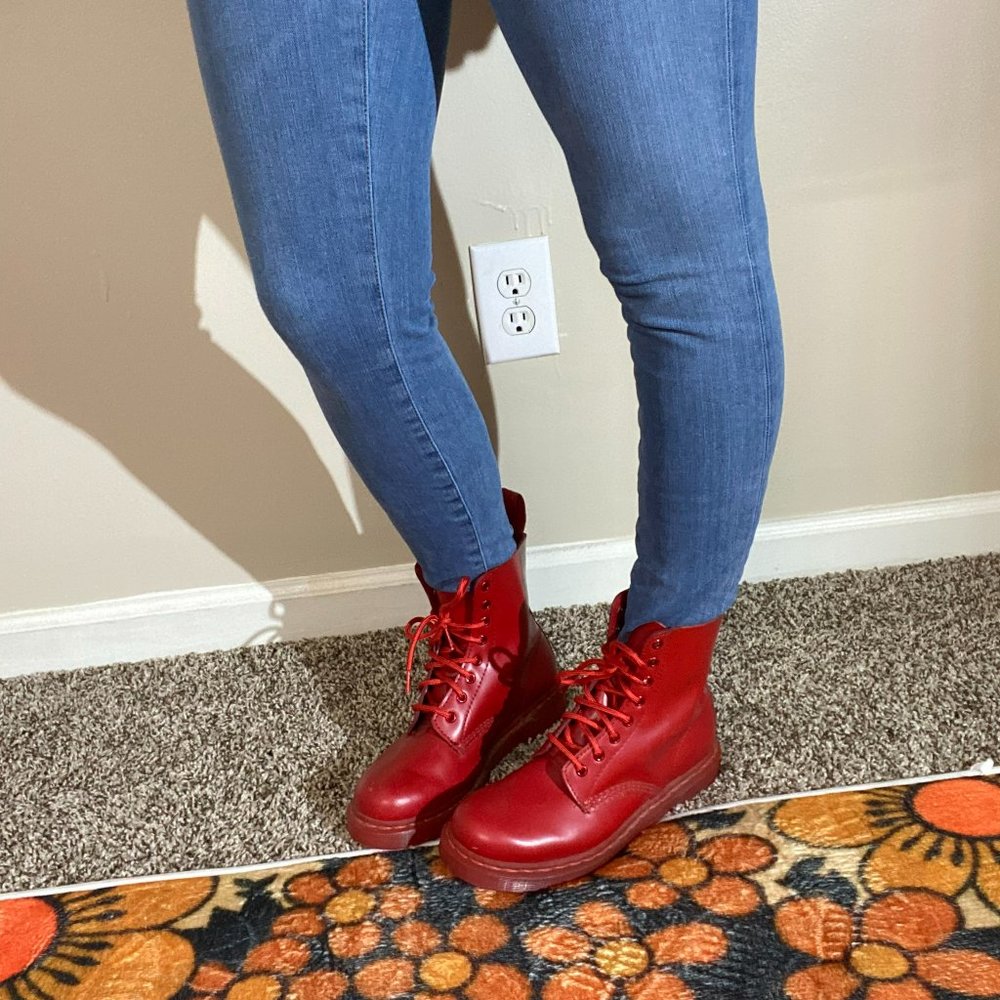 Doc Martens Red Boots
